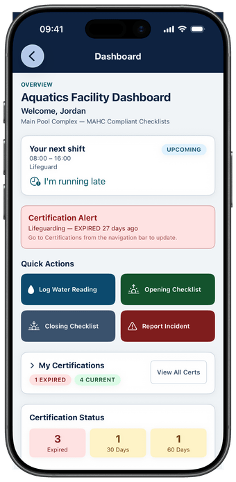 OnDeck on iPhone